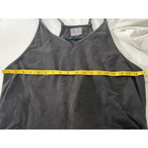 Free People Movement Hot Shot One Piece Jumpsuit In Washed Black Size Large - Picture 10 of 13